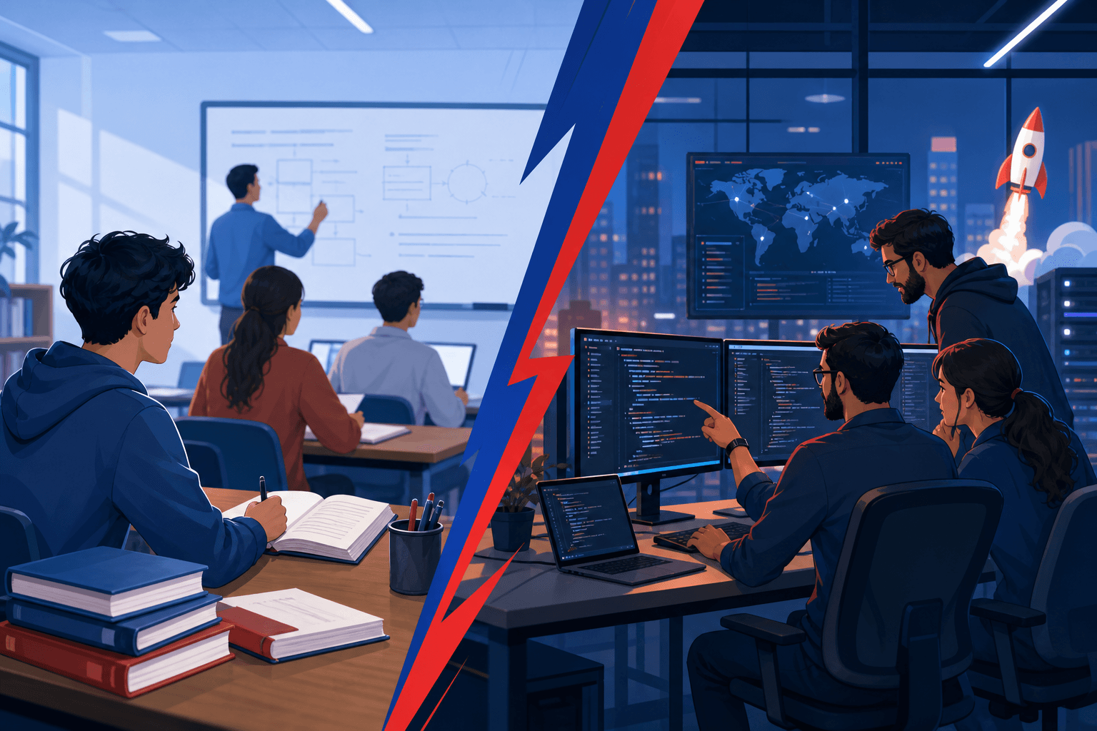 Difference Between Training and Industry Experience