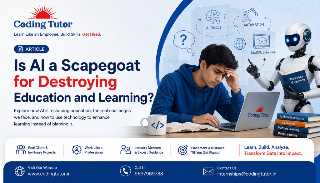 Is AI a Scapegoat for Destroying Education and Learning?