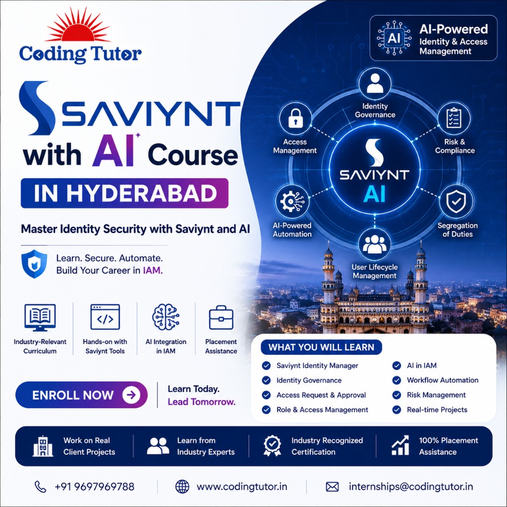 Saviynt with AI Course in Hyderabad